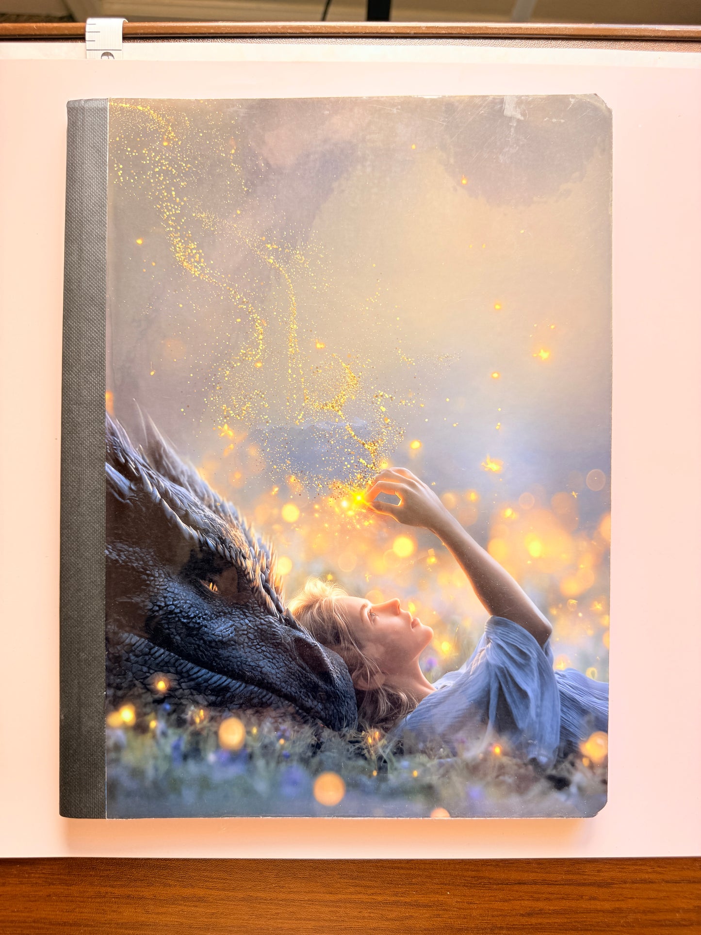 Dragon & Dreamlight Journal | Fantasy Writing Notebook 120 Lined Pages