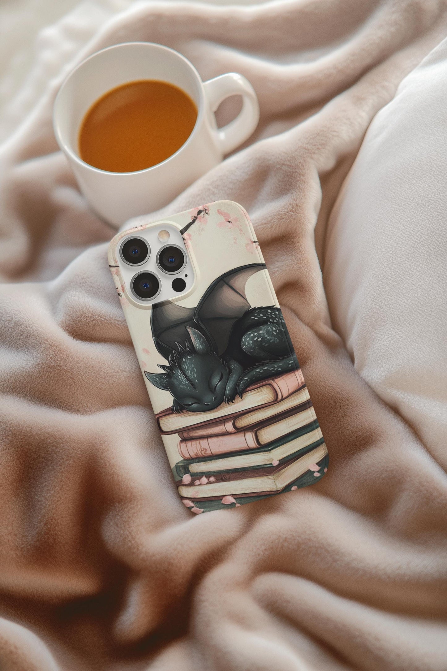 Dragon Slim Phone Case - Cute Fairy Tale Design, Phone Accessory, Gift for Kids, Fantasy Lovers, Unique Cell case, iPhone case - The Sticker Era