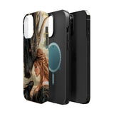 Dragon Romantasy Phone Case – MagSafe Compatible Tough Case, Bookish Fantasy Reader Gift for iPhone & Galaxy by The Sticker Era