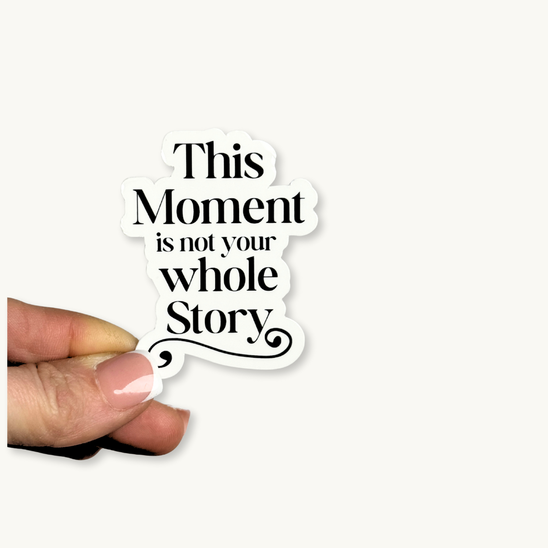 Positive affirmation aesthetic sticker for mirror or laptop
