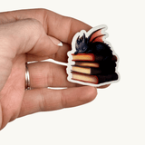 Fantasy Book Dragon Sticker – Vinyl Decal by The Sticker Era