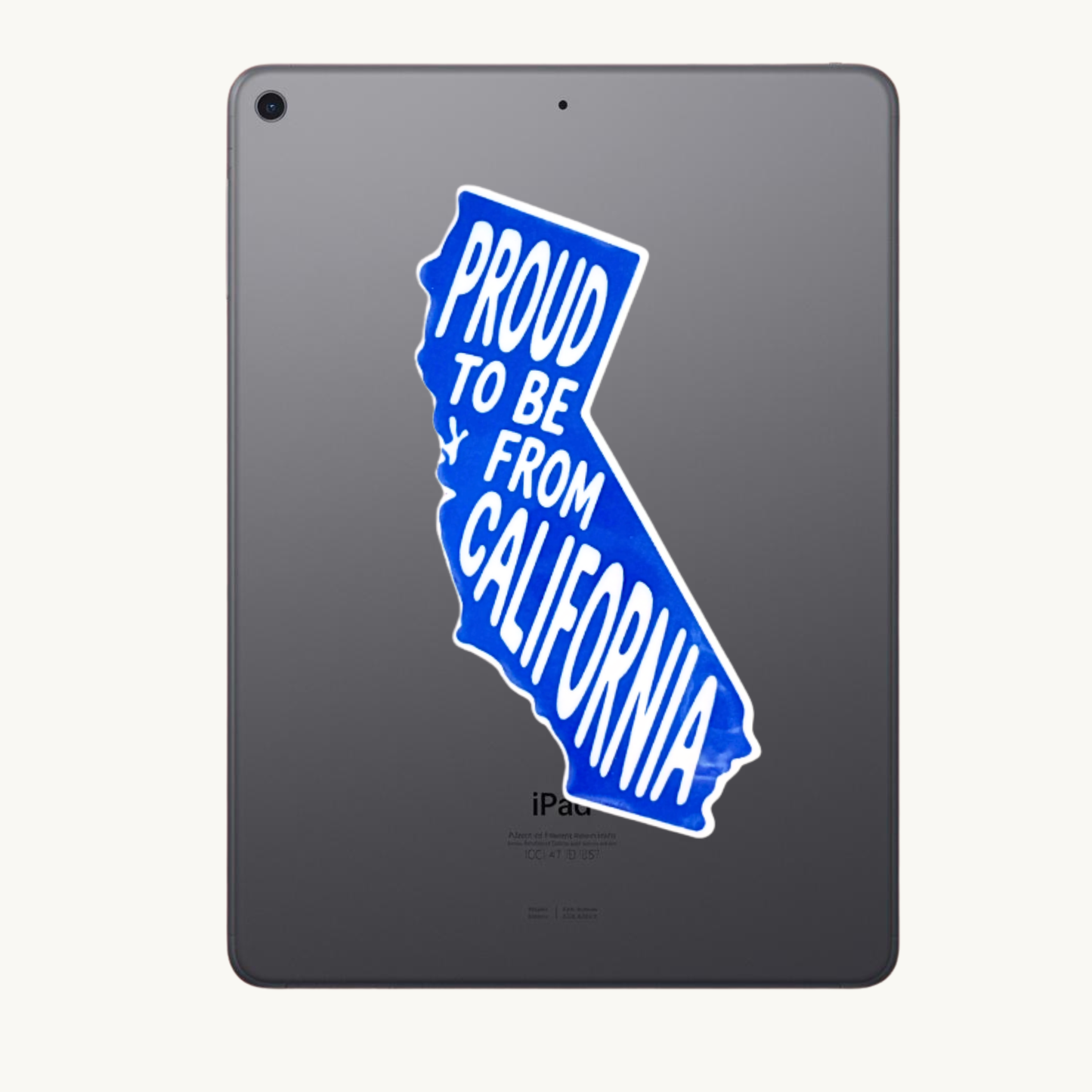 Proud California Sticker | Golden State Pride Vinyl Decal