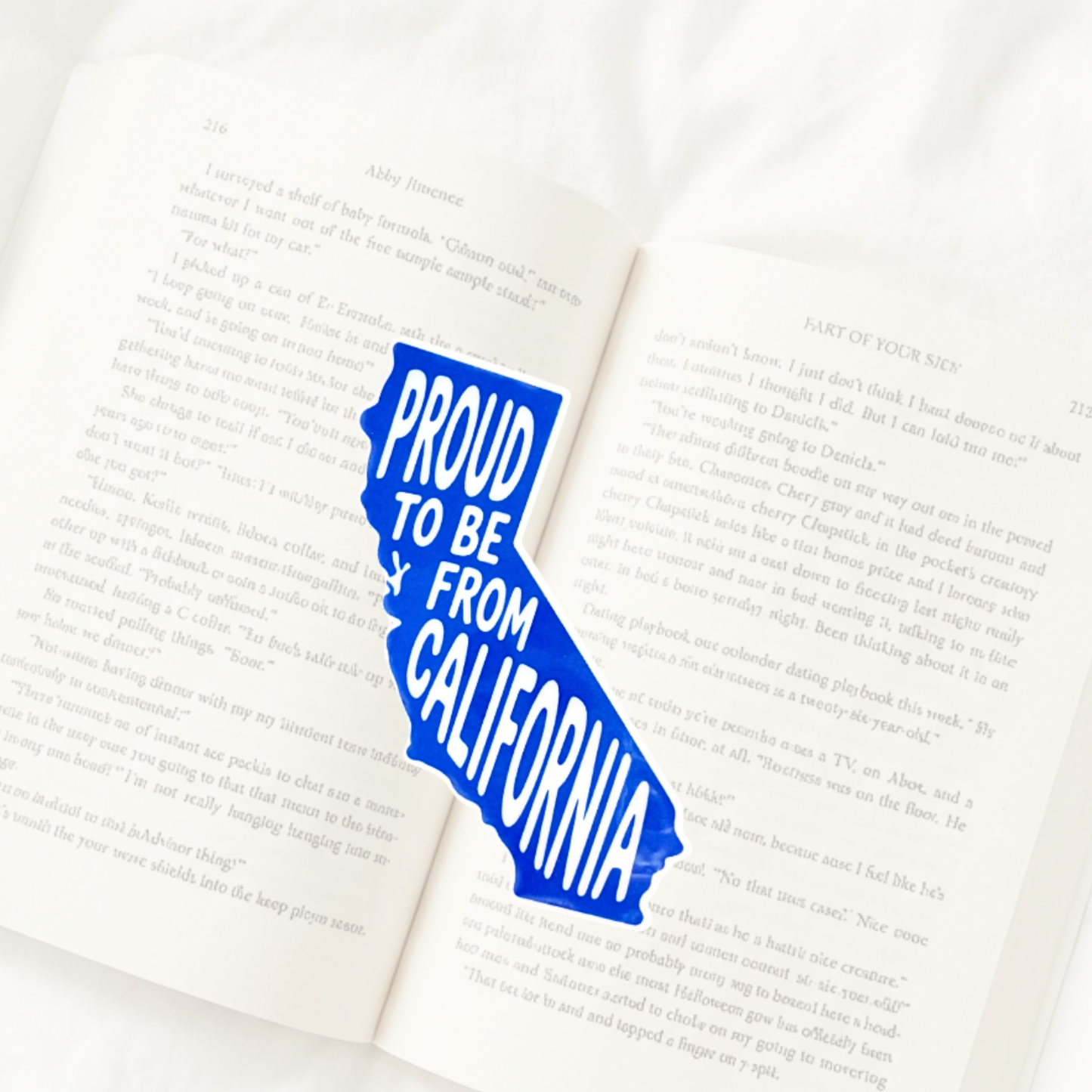 Proud California Sticker | Golden State Pride Vinyl Decal