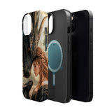 Dragon Romantasy Phone Case – MagSafe Compatible Tough Case, Bookish Fantasy Reader Gift for iPhone & Galaxy by The Sticker Era