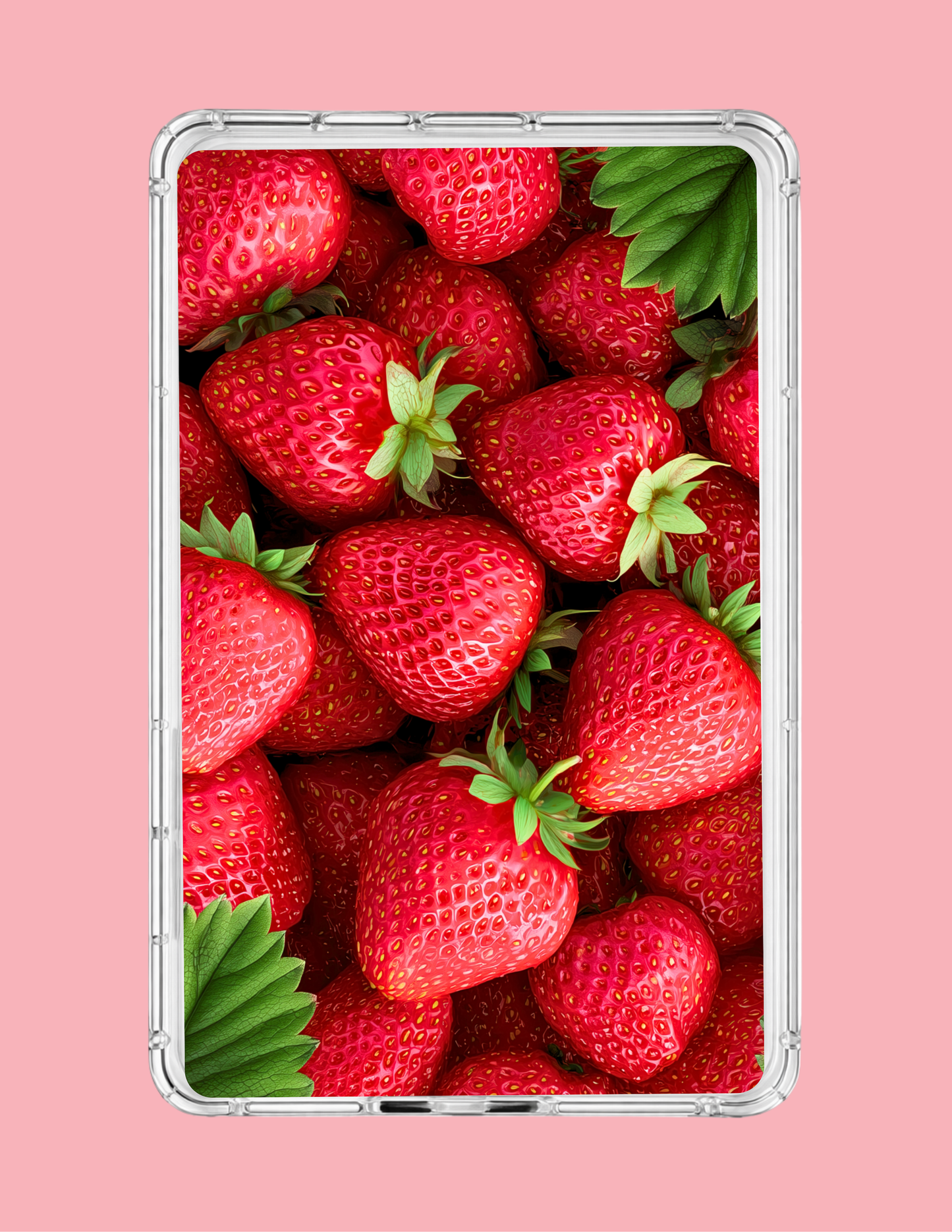 Strawberry Kindle Inserts Bundle (Set of 2) | Coquette Pink Kindle Decor