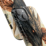 Dragon Romantasy Phone Case – MagSafe Compatible Tough Case, Bookish Fantasy Reader Gift for iPhone & Galaxy by The Sticker Era