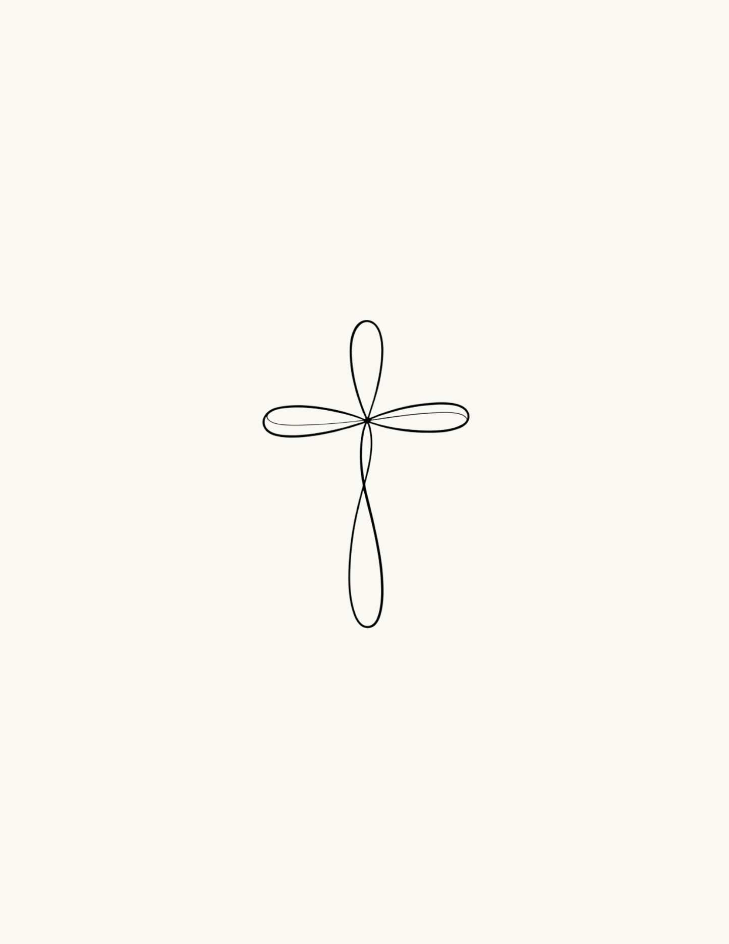Cross & Rosary Sticker Set | Faith-Based Christian Vinyl Decals