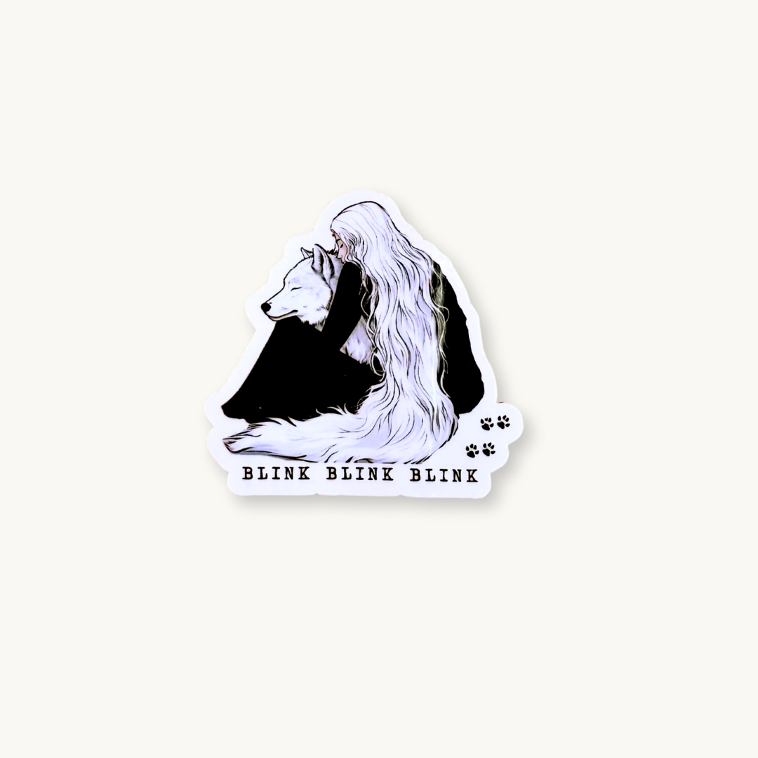 Throne of Glass Manon Blackbeak paws vinyl sticker SJM romantasy by The Sticker Era