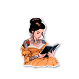 Tattooed Princess Sticker Bundle | 7 Fantasy Reading Stickers by The Sticker Era