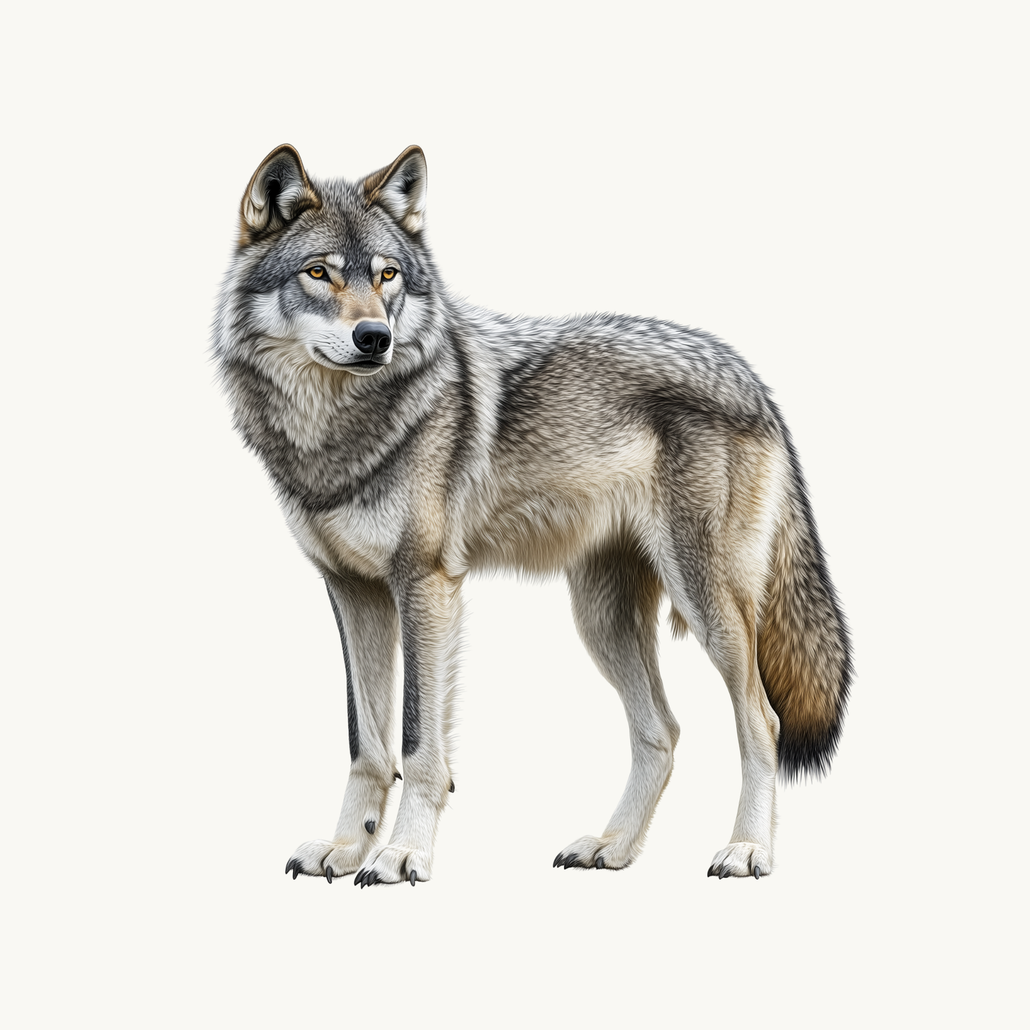 Wolf Sticker Pack | Realistic Wolf Art Vinyl Decals