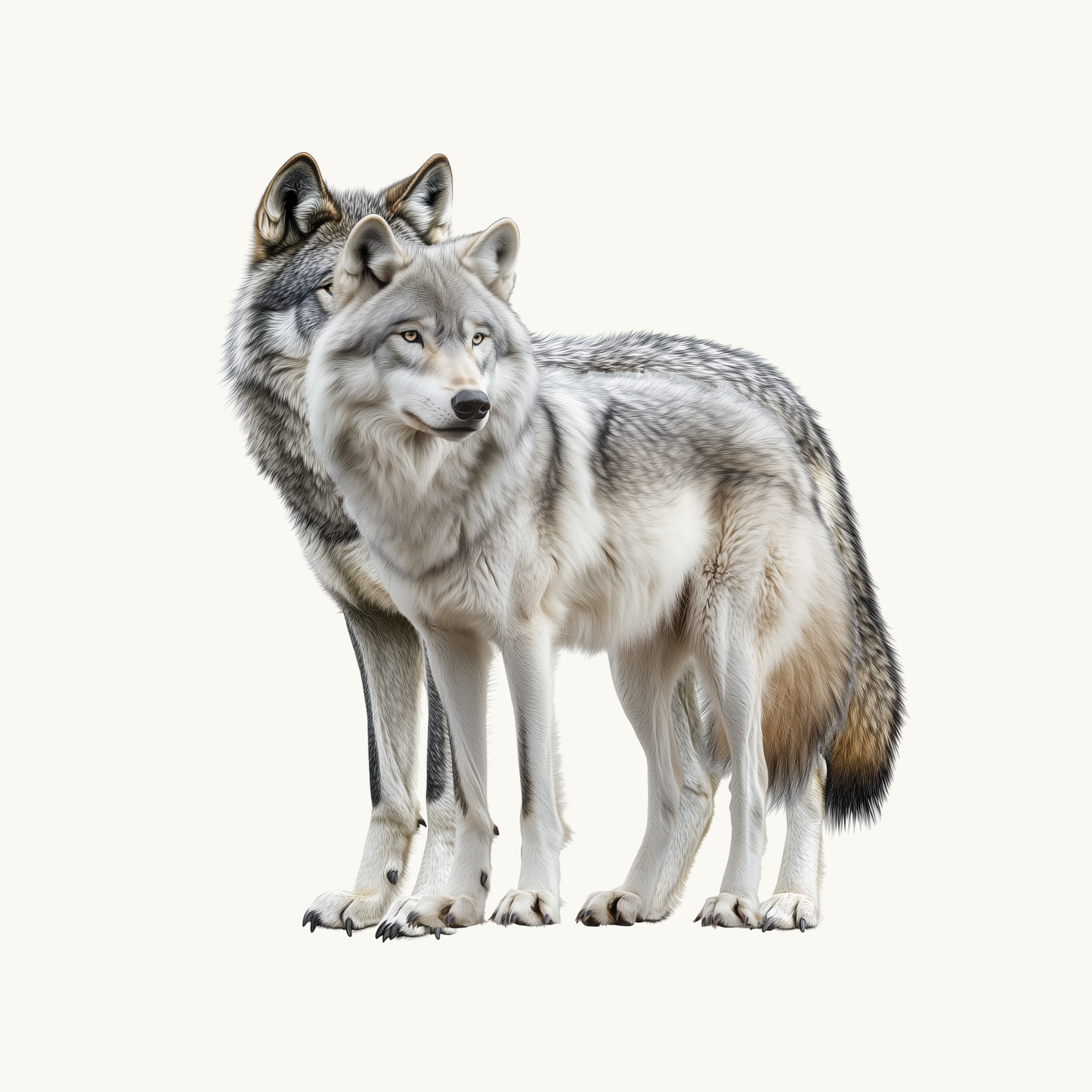 Wolf Sticker Pack | Realistic Wolf Art Vinyl Decals