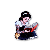 Tattooed Princess Sticker Bundle | 7 Fantasy Reading Stickers by The Sticker Era