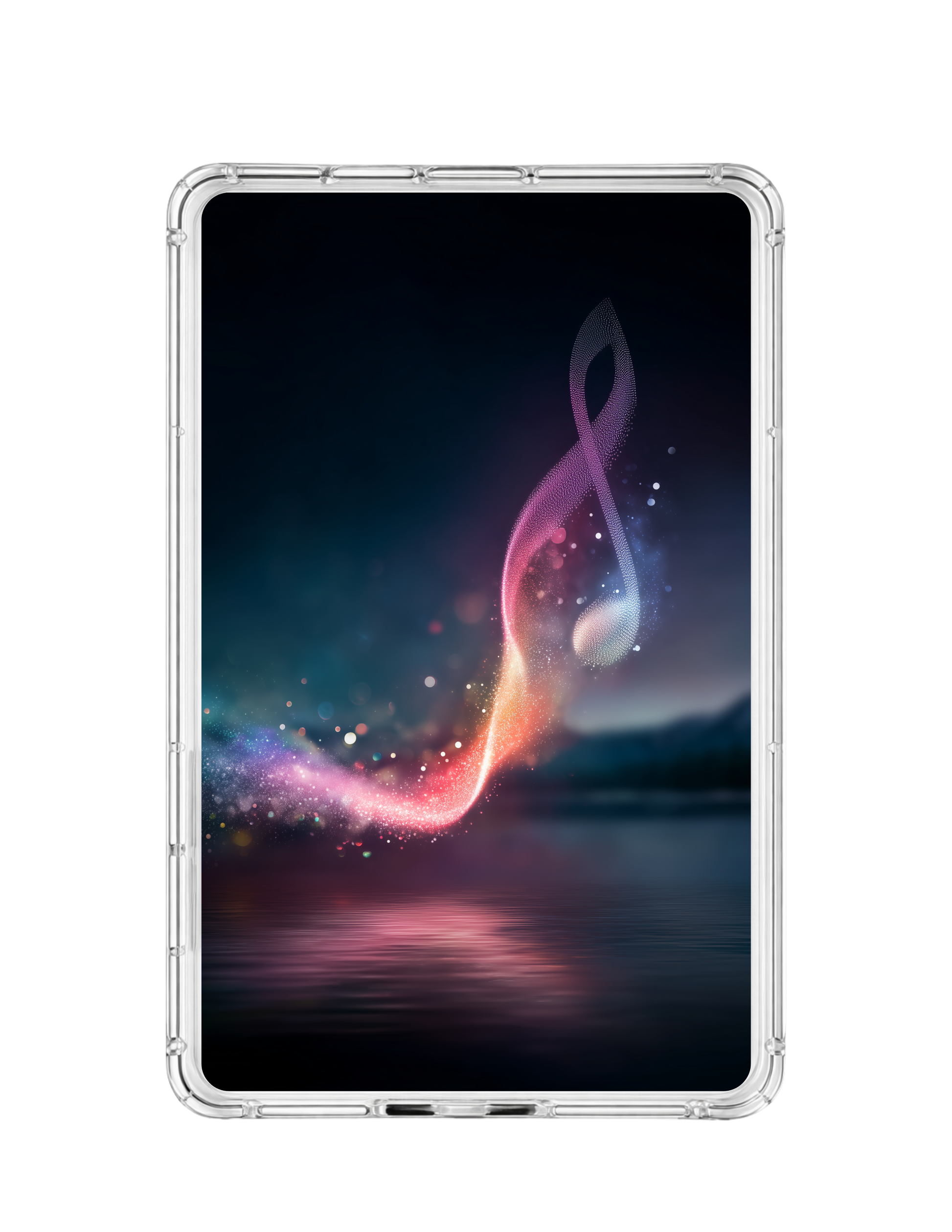 How to use Kindle insert inside clear case aesthetic e-reader decor
