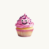 Funny Cupcake Sticker Pack | Emotionally Chaotic Dessert Vinyl Decals by The Sticker Era