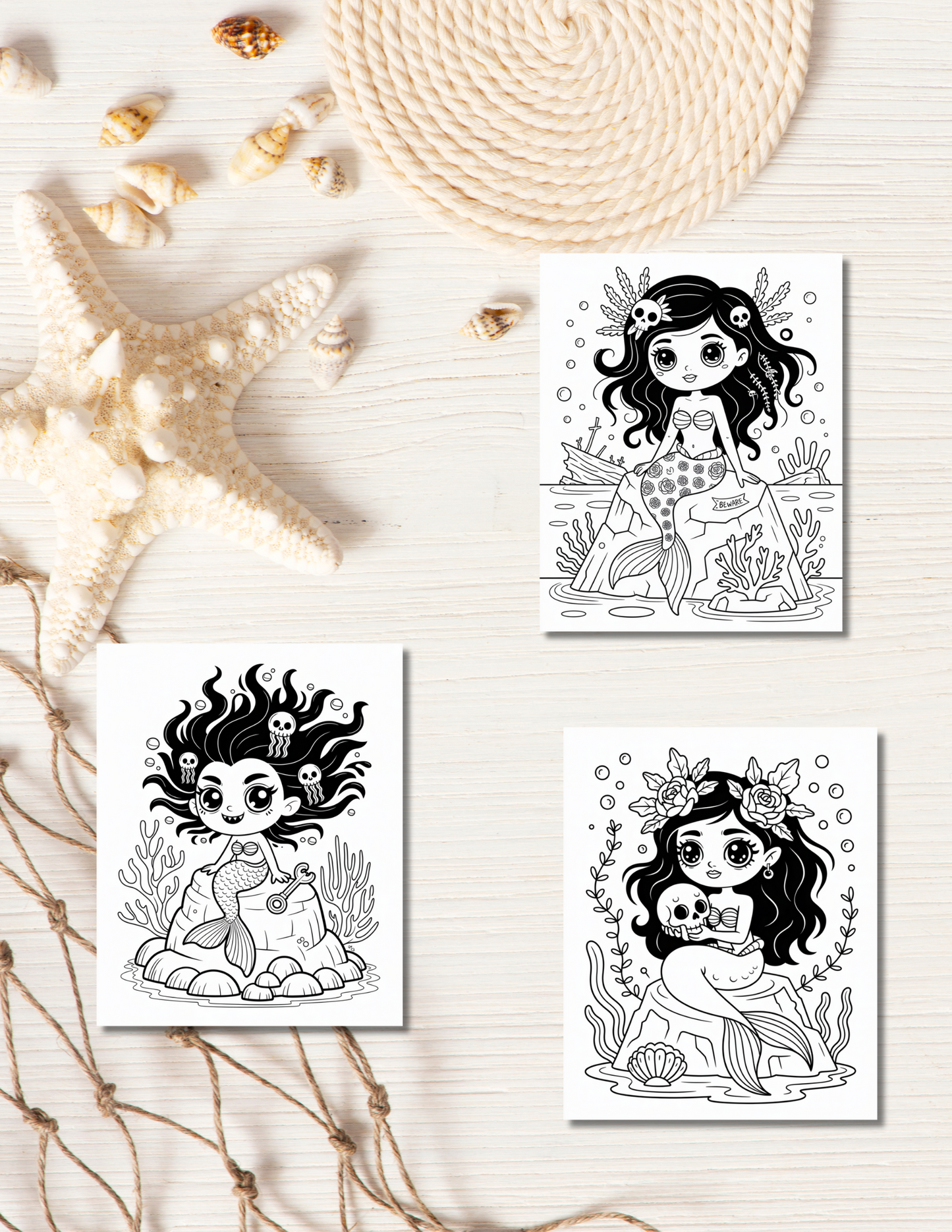 Printable [theme, e.g., nature-inspired] coloring page digital file. High-quality art designed to bring light and creativity into your daily routine, curated by Alex at The Sticker Era.