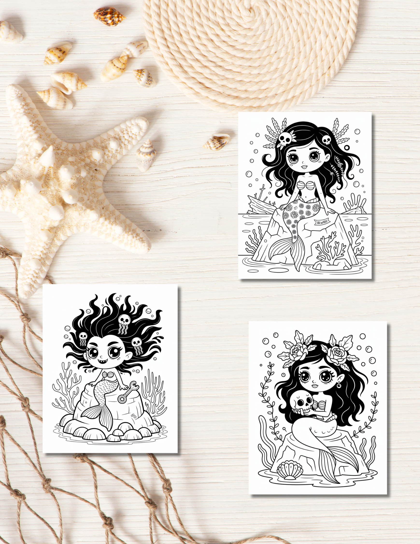 Printable [theme, e.g., nature-inspired] coloring page digital file. High-quality art designed to bring light and creativity into your daily routine, curated by Alex at The Sticker Era.