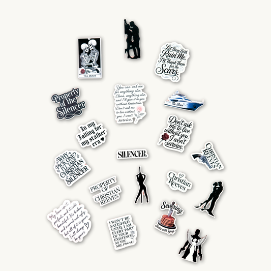 Under Your Scars Sticker Pack| book merch