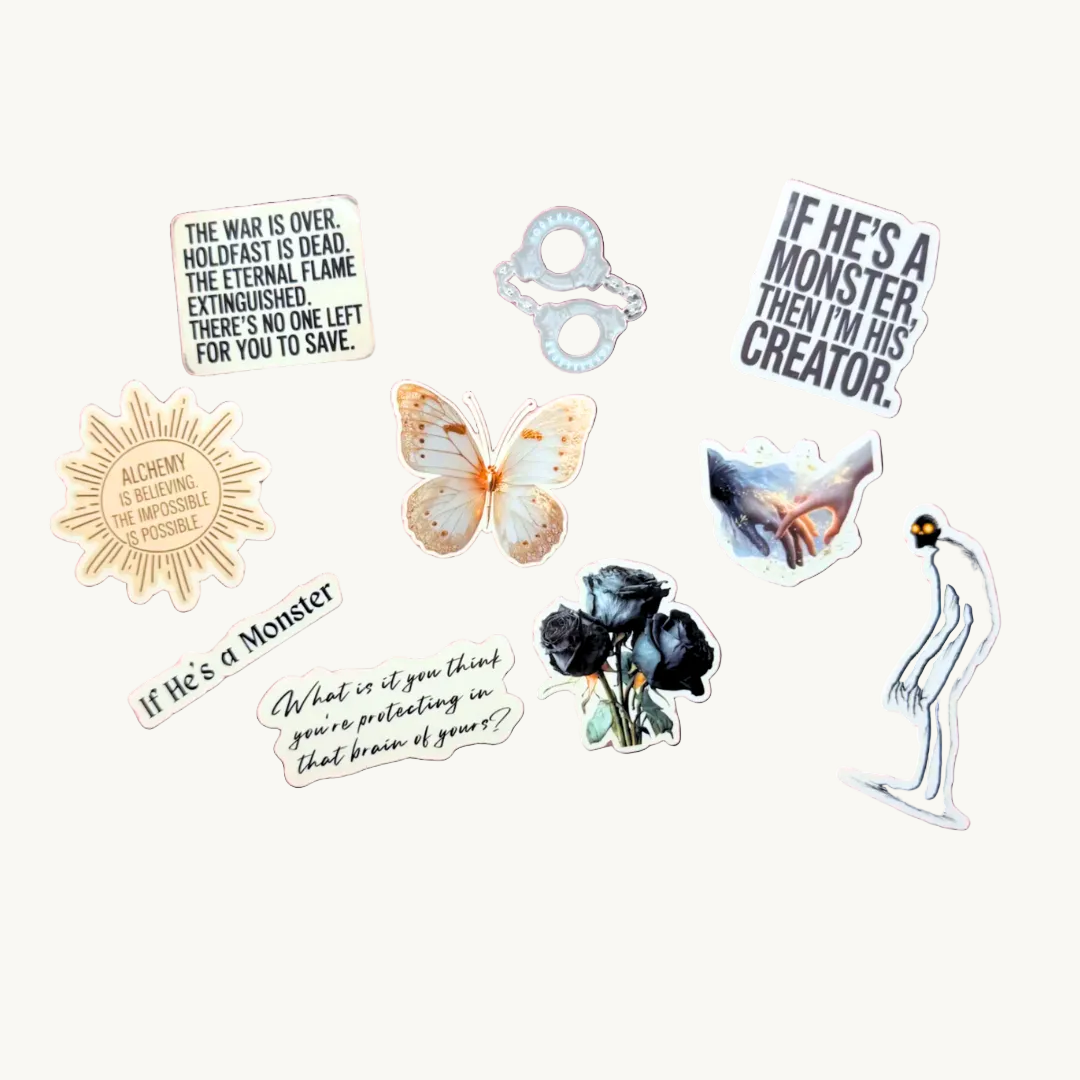 Alchemised sticker pack, vinyl decal set
