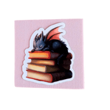 Fantasy Book Dragon Sticker – Vinyl Decal by The Sticker Era