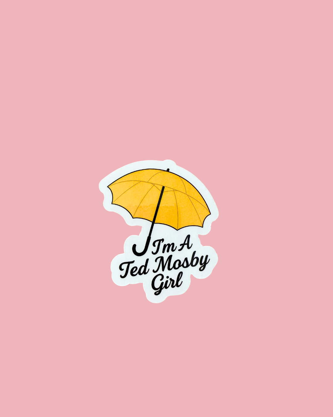 How I Met Your Mother grand gesture vinyl sticker styled by The Sticker Era
