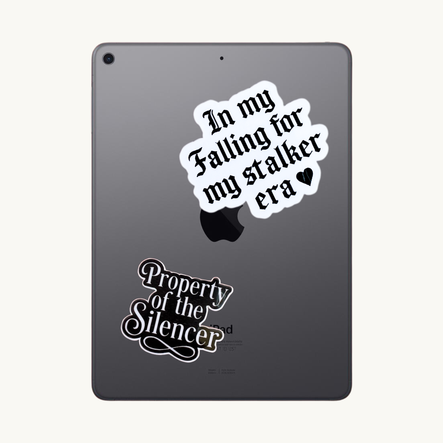 "Stalker Era" Bookish Sticker | Dark Romance Villain Era Vinyl Decal