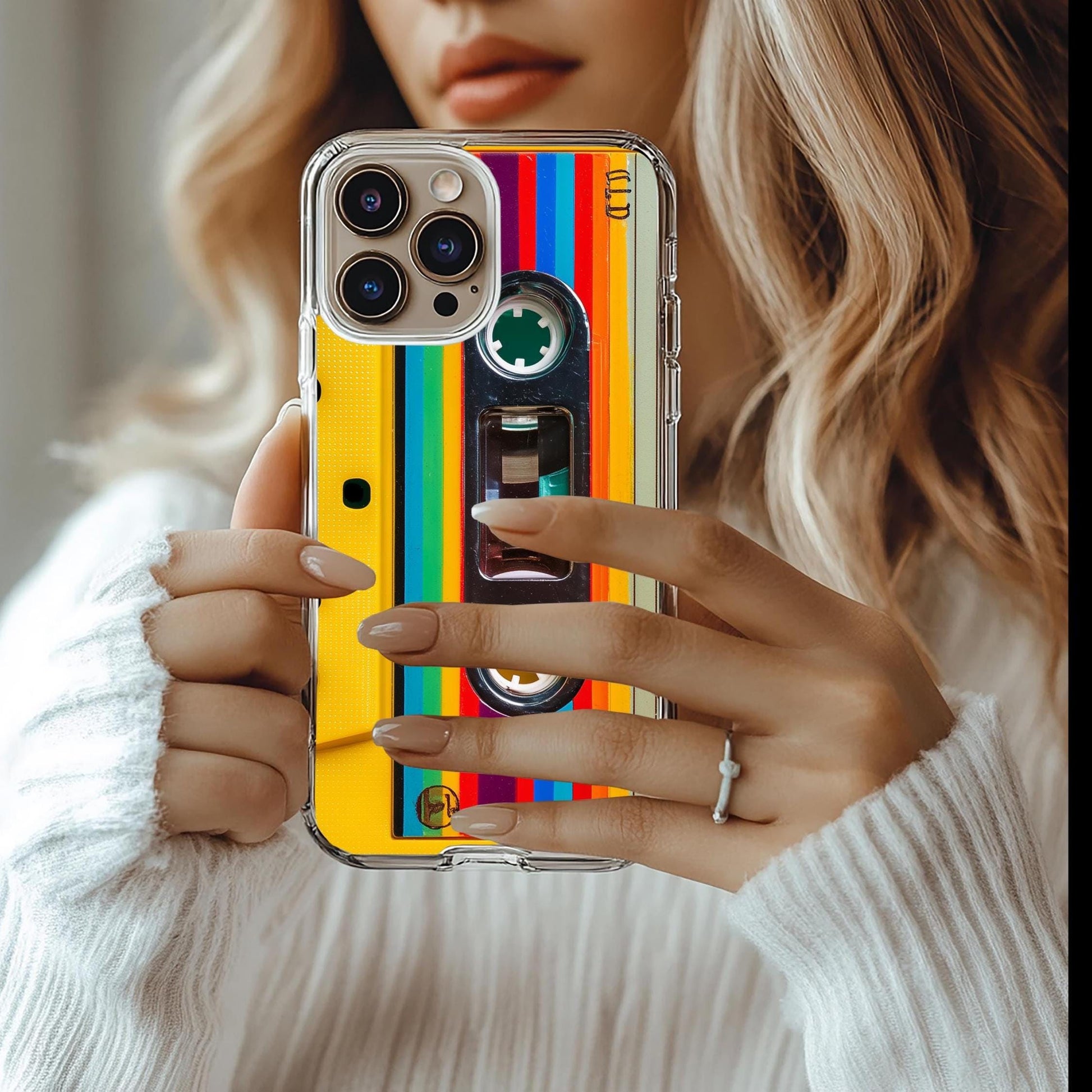 Aesthetic Retro Cassette Phone Insert & Debit Skin Bundle, 80s Aesthetic Vinyl Decal Set __etsy:7726409902