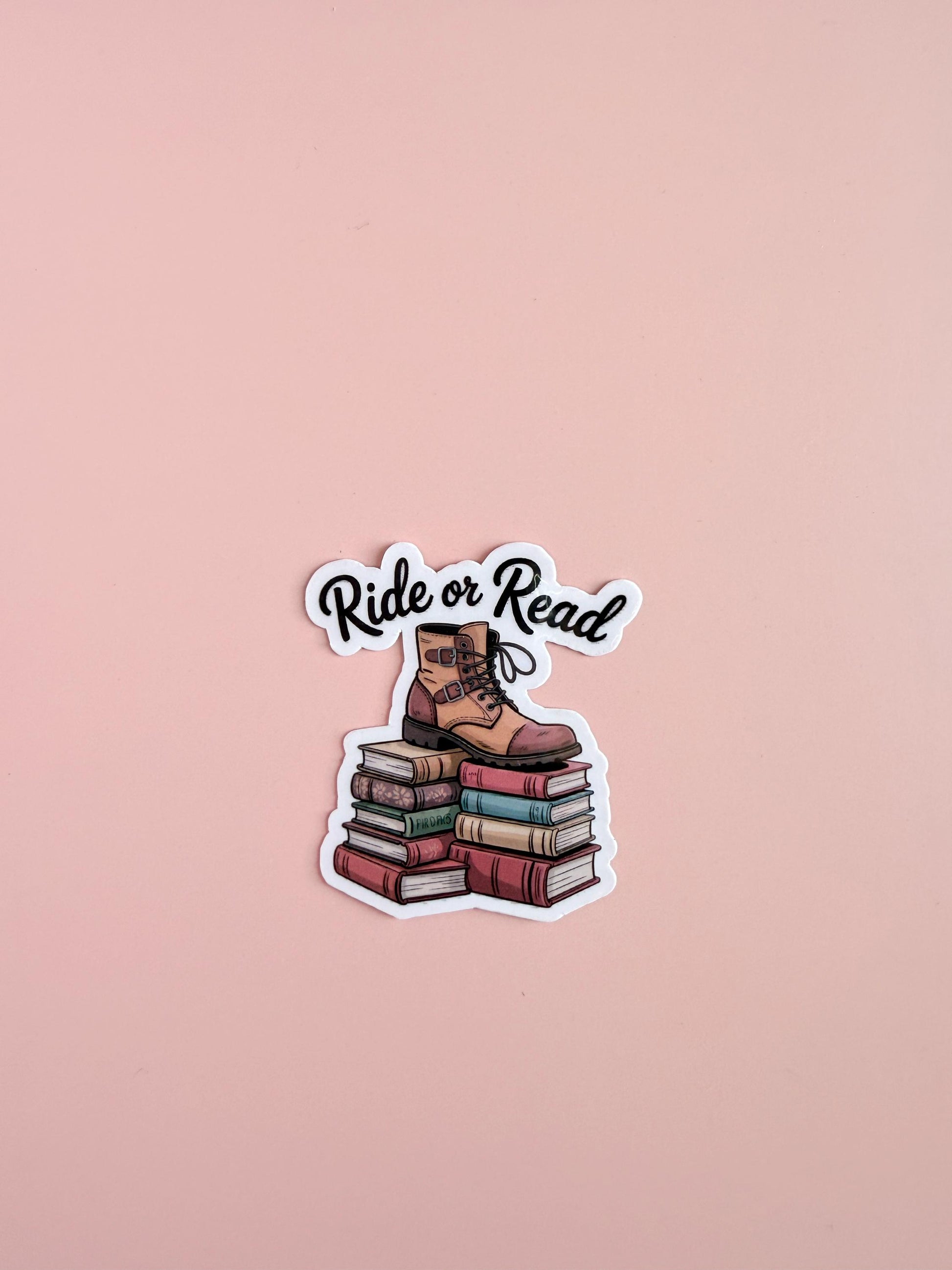 Bookish Sticker, Dark Academia Reader, Book Lover Vinyl Decal __etsy:6869526678