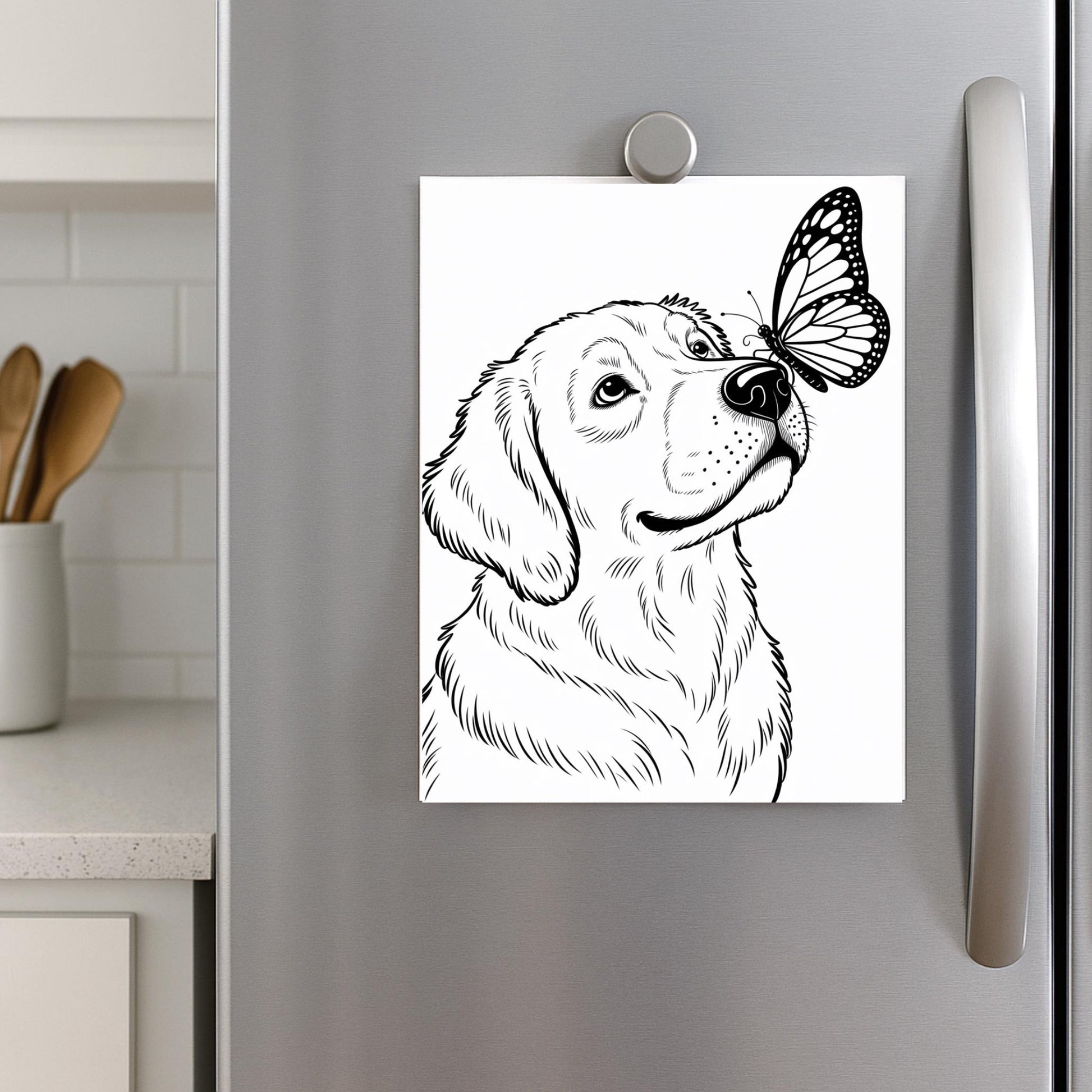 Butterfly Coloring Book: 60 Printable Nature Art Pages (PDF Download) __etsy:7729038830
