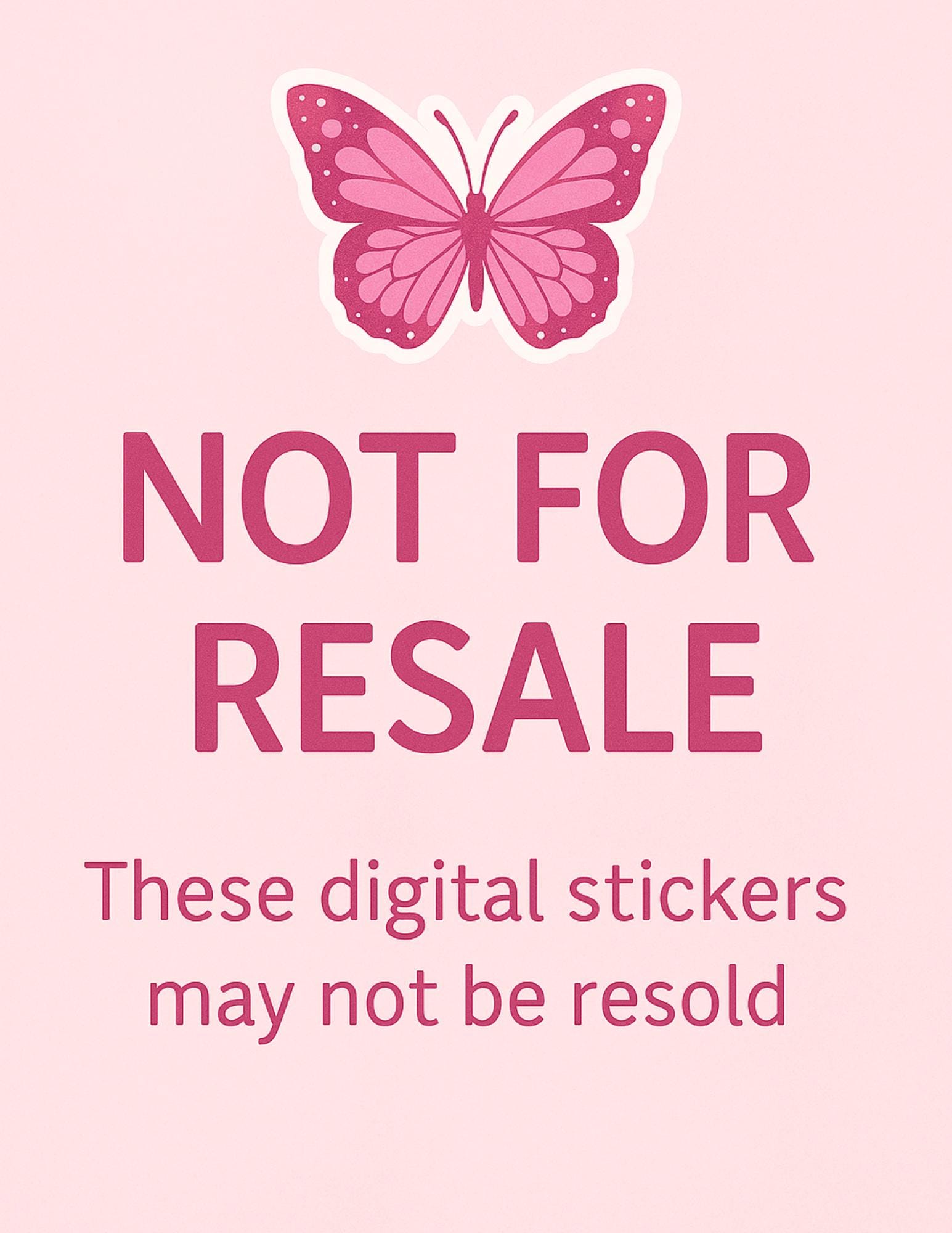 Butterfly Digital Sticker Pack | Coquette PNGs, Floral Pastel Designs (Digital Download) __etsy:6910195996