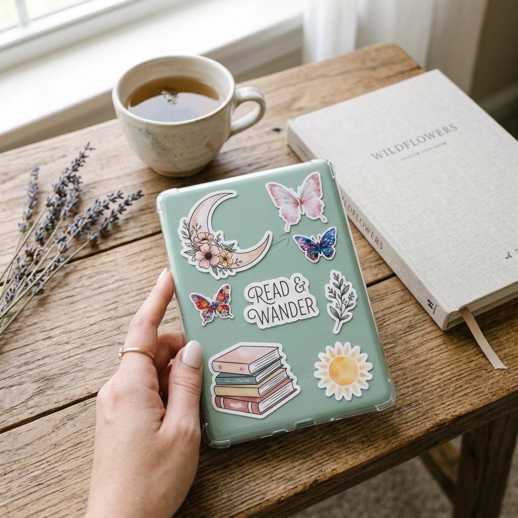 Butterfly Stickers – Waterproof Vinyl Decals for Journal, Laptop (18 Pack) __etsy:8166495045