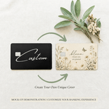 Custom Debit Card Skin – Personalized Made-to-Order Card Cover – Sticker Era by The Sticker Era