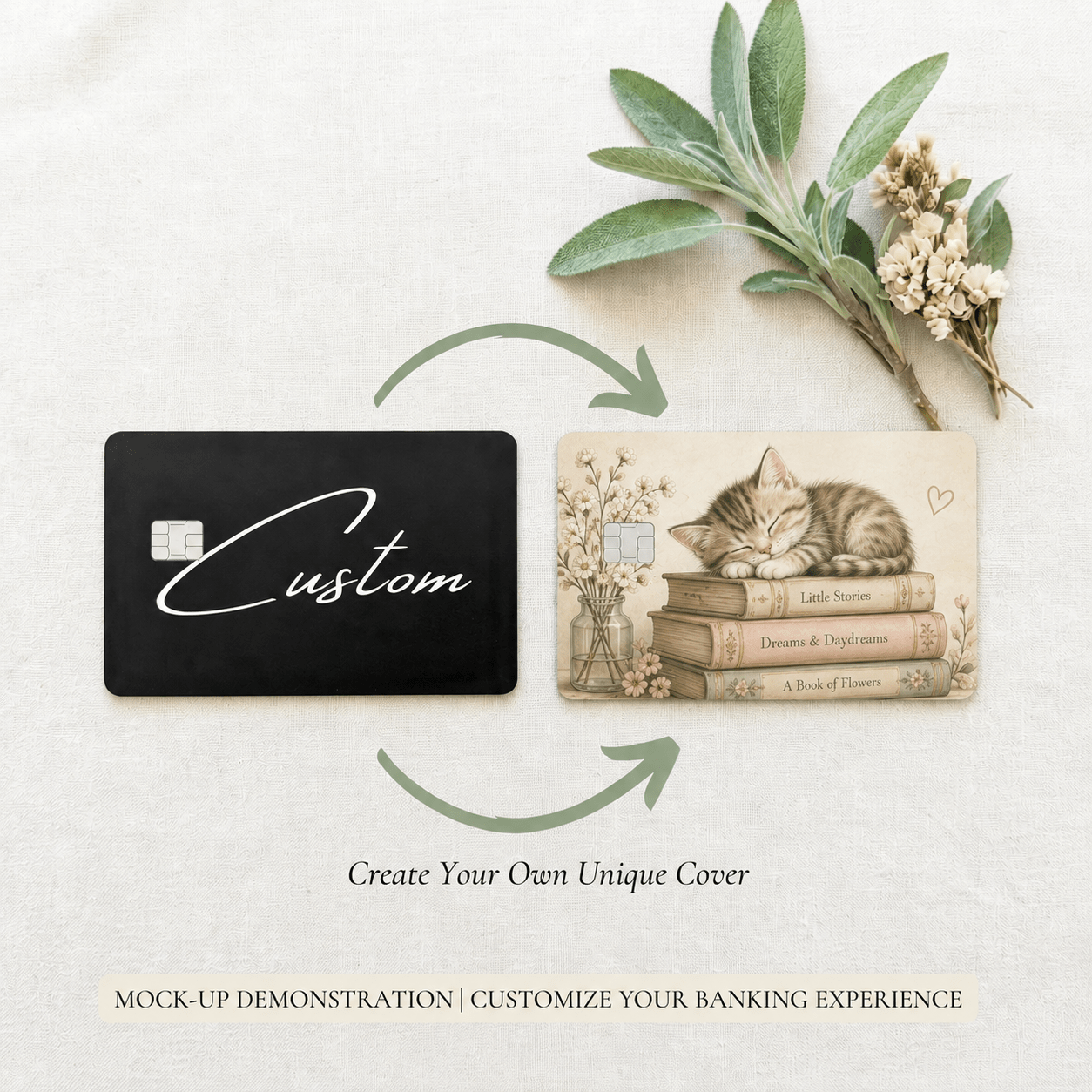 Custom Debit Card Skin – Personalized Made-to-Order Card Cover – Sticker Era by The Sticker Era