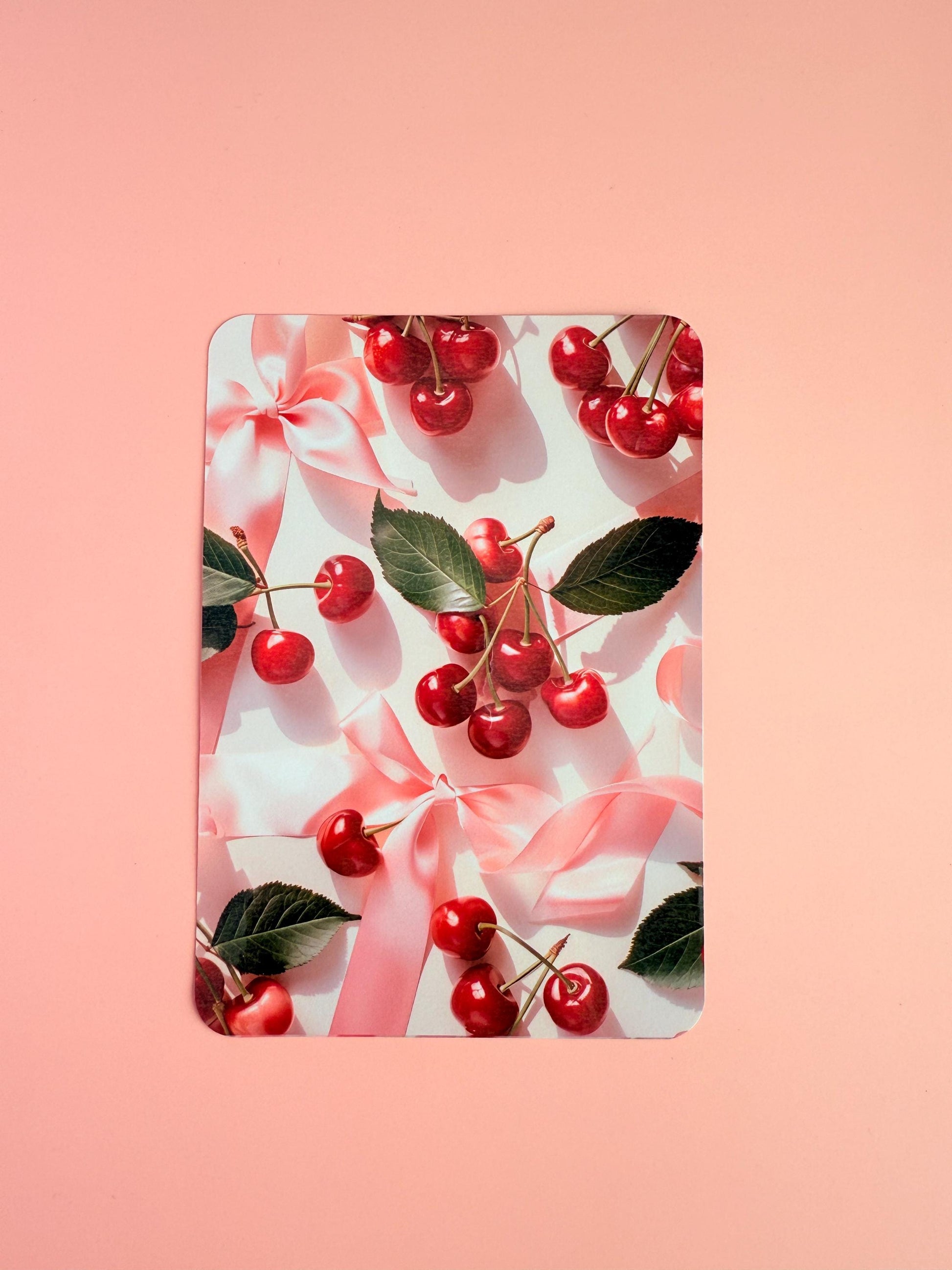 Cherry Bow Kindle Case Insert | Coquette Clear Case Decor __etsy:6881508238