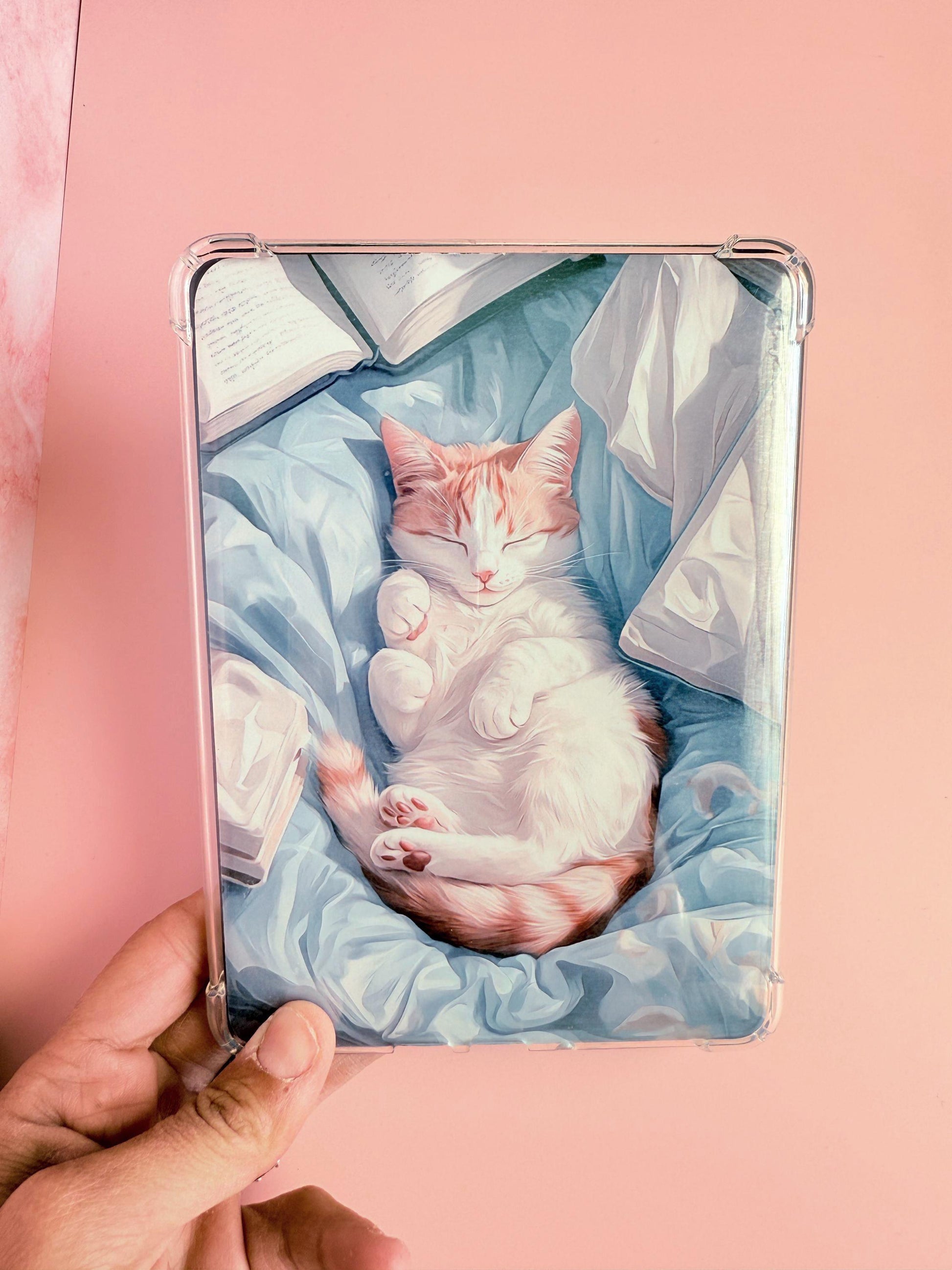 Cozy Cat Kindle Insert – Bookish, Paperwhite 11th Gen __etsy:6881496426