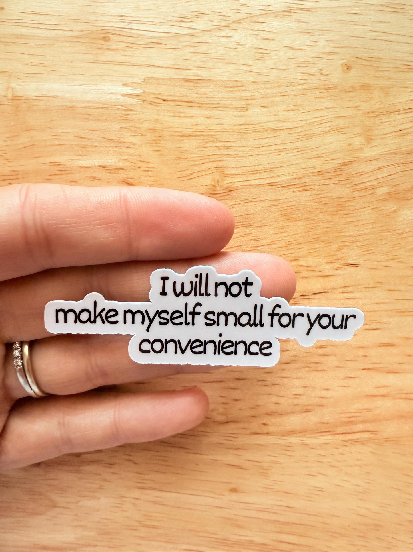 Empowerment Feminist Sticker – Motivational Vinyl Decal for Journals, Laptops & Planners __etsy:6823225943