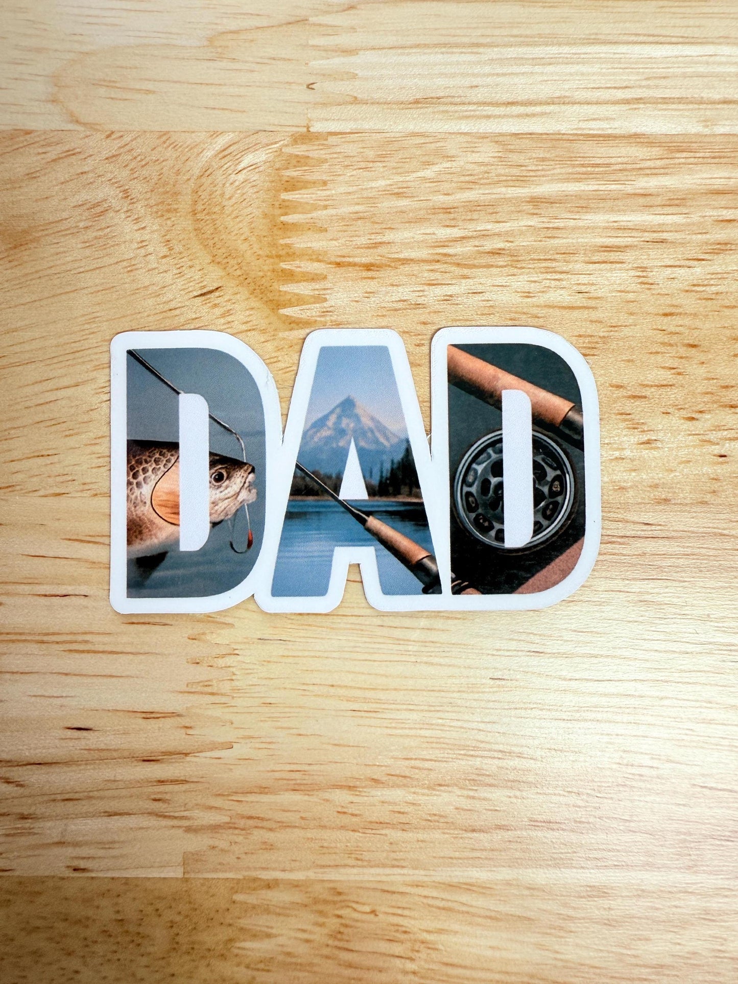 Father's Day Hobby Stickers: Fishing, Golf, Camping, Auto - Waterproof Vinyl Pack __etsy:6877885527
