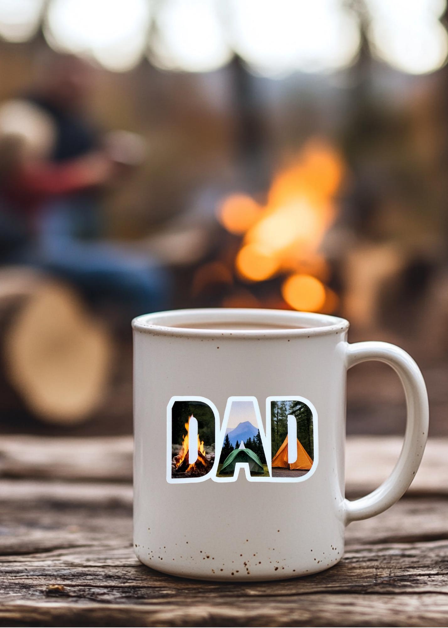 Father's Day Hobby Stickers: Fishing, Golf, Camping, Auto - Waterproof Vinyl Pack __etsy:6877884973