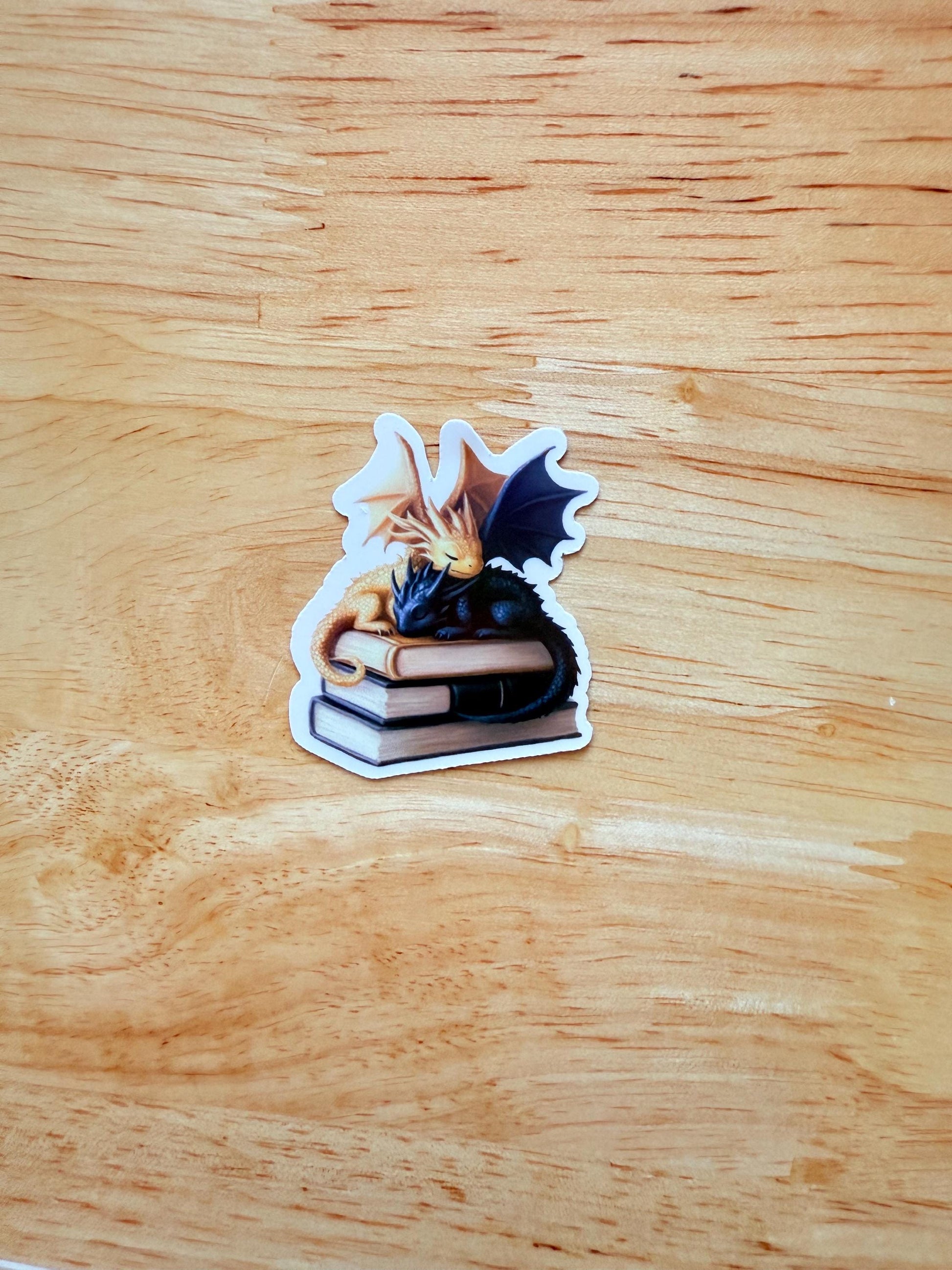 Fourthwing-Inspired Fantasy Book Sticker – Vinyl Decal for Romantasy Fans __etsy:6696745674