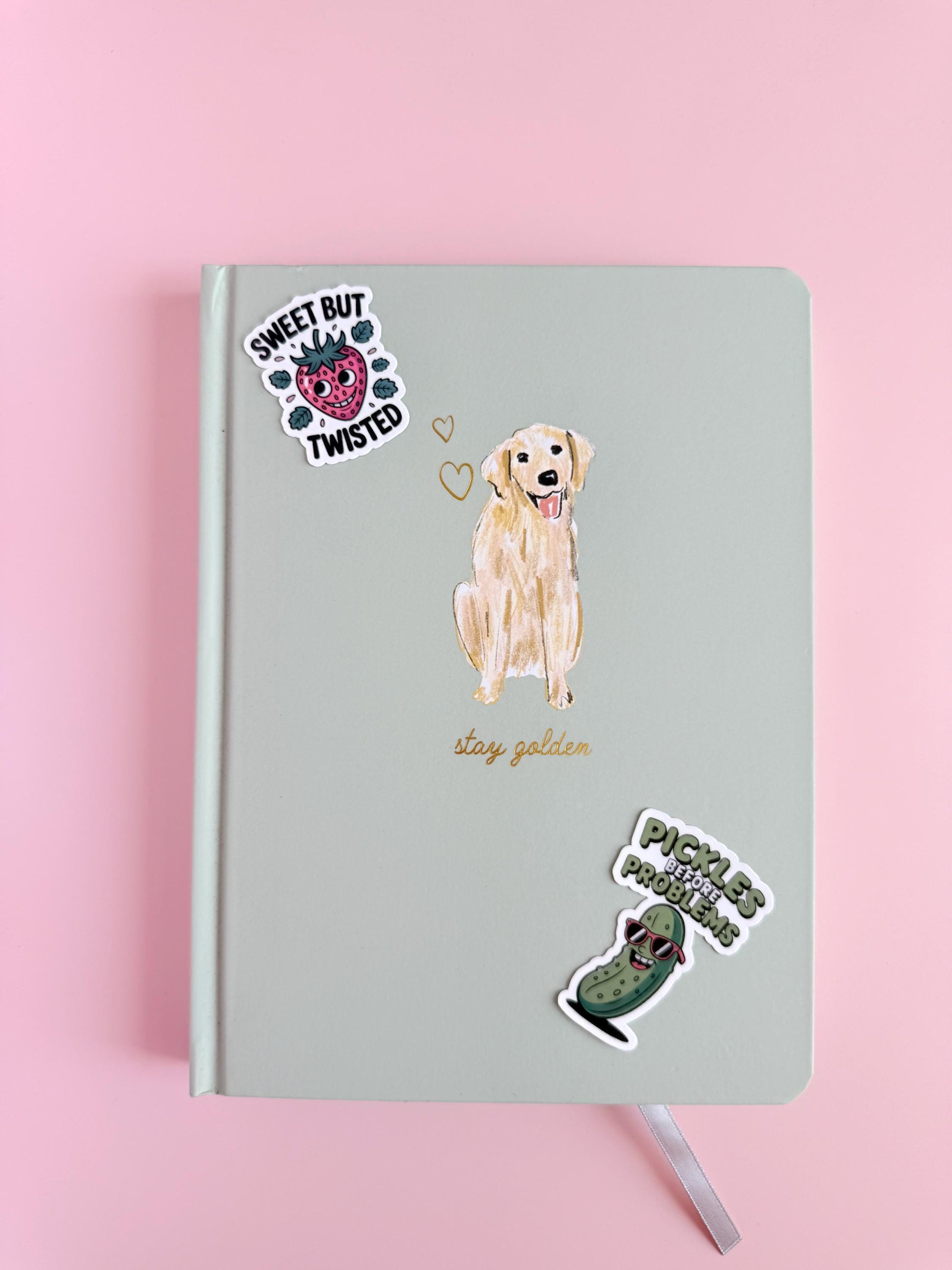 Funny Picklecore Vinyl Sticker: Waterproof Food Pun for Laptops, Hydroflasks & Planners __etsy:6917049819