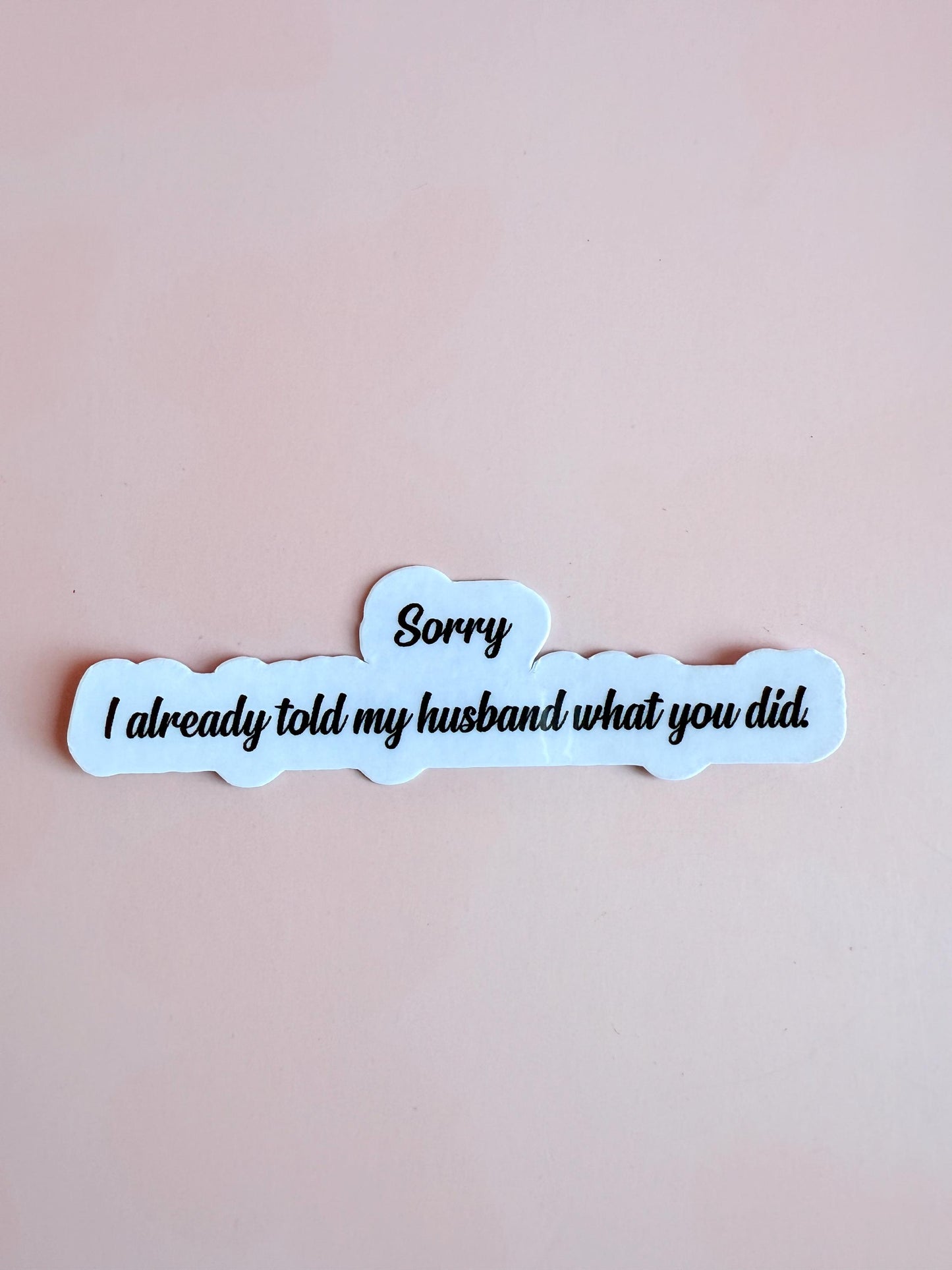 Funny Wife Vinyl Sticker Pack: Obsessed With Husband Disorder - Kindle, Laptop Decals __etsy:6968415425