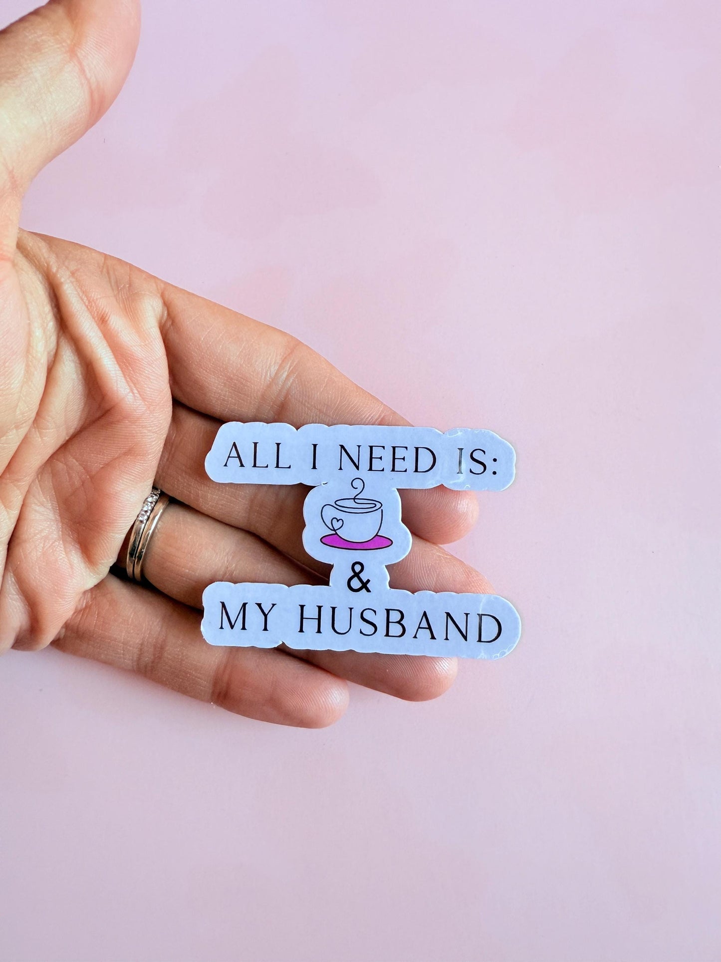 Funny Wife Vinyl Sticker Pack: Obsessed With Husband Disorder - Kindle, Laptop Decals __etsy:6920442600