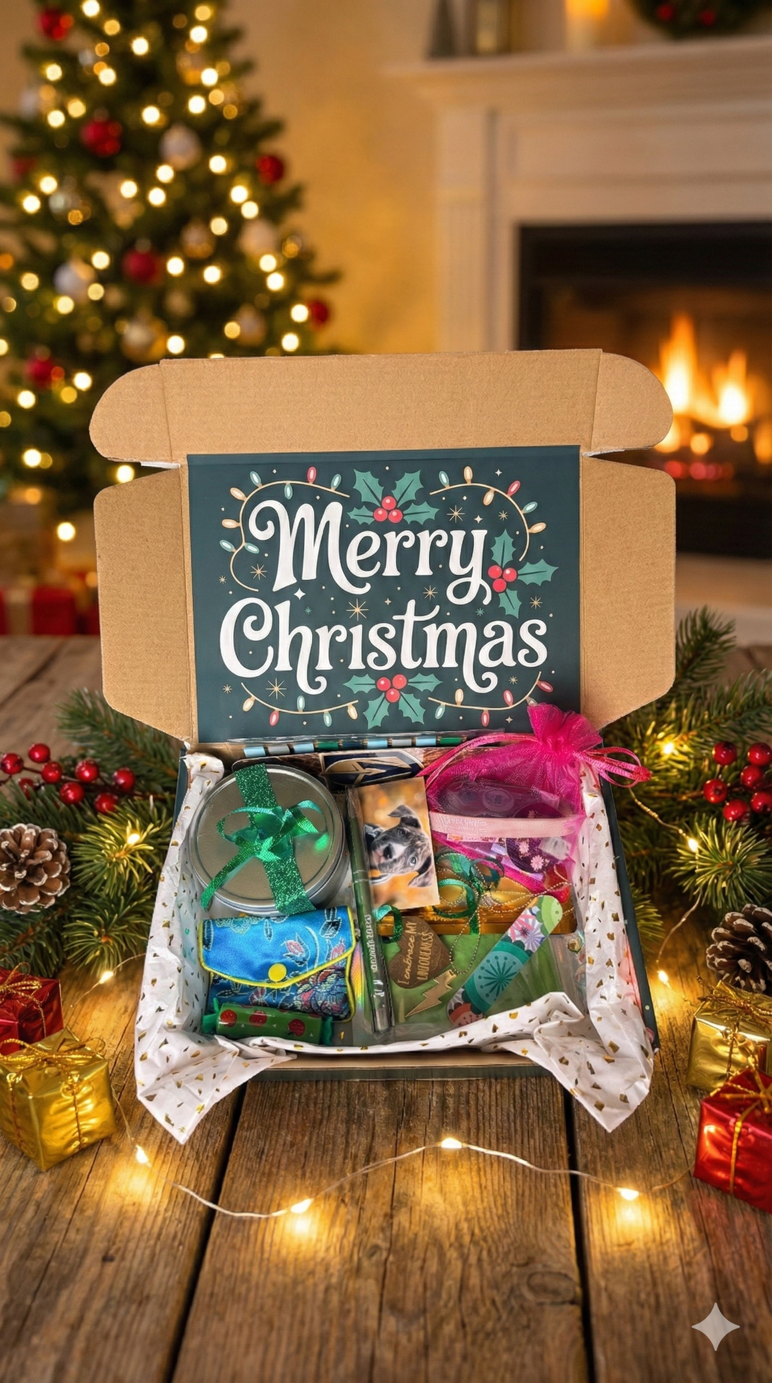 Personalized dopamine hit, aesthetic mystery package for dark romance and fantasy readers

