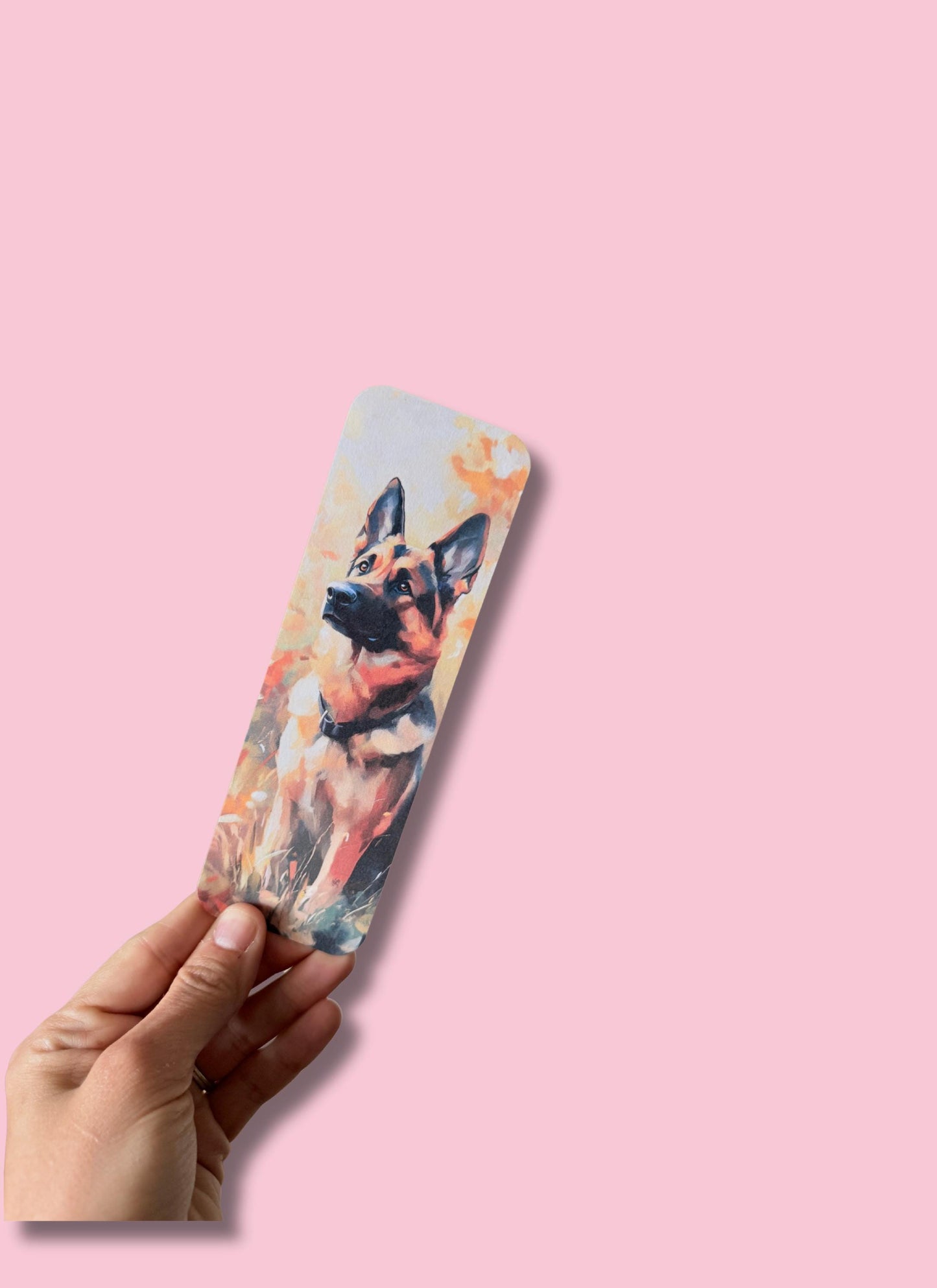 German Shepherd Bookmark: Waterproof Vinyl Dog Lover Gift __etsy:6830943241