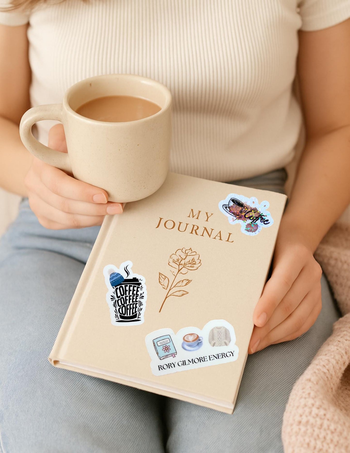 Gilmore Girls Coffee Sticker Pack: Rory Energy, Luke's Diner, Bookish Bundle, Cozy Fall Vibes __etsy:6817803104