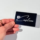 Custom Debit Card Skin – Personalized Made-to-Order Card Cover – Sticker Era by The Sticker Era