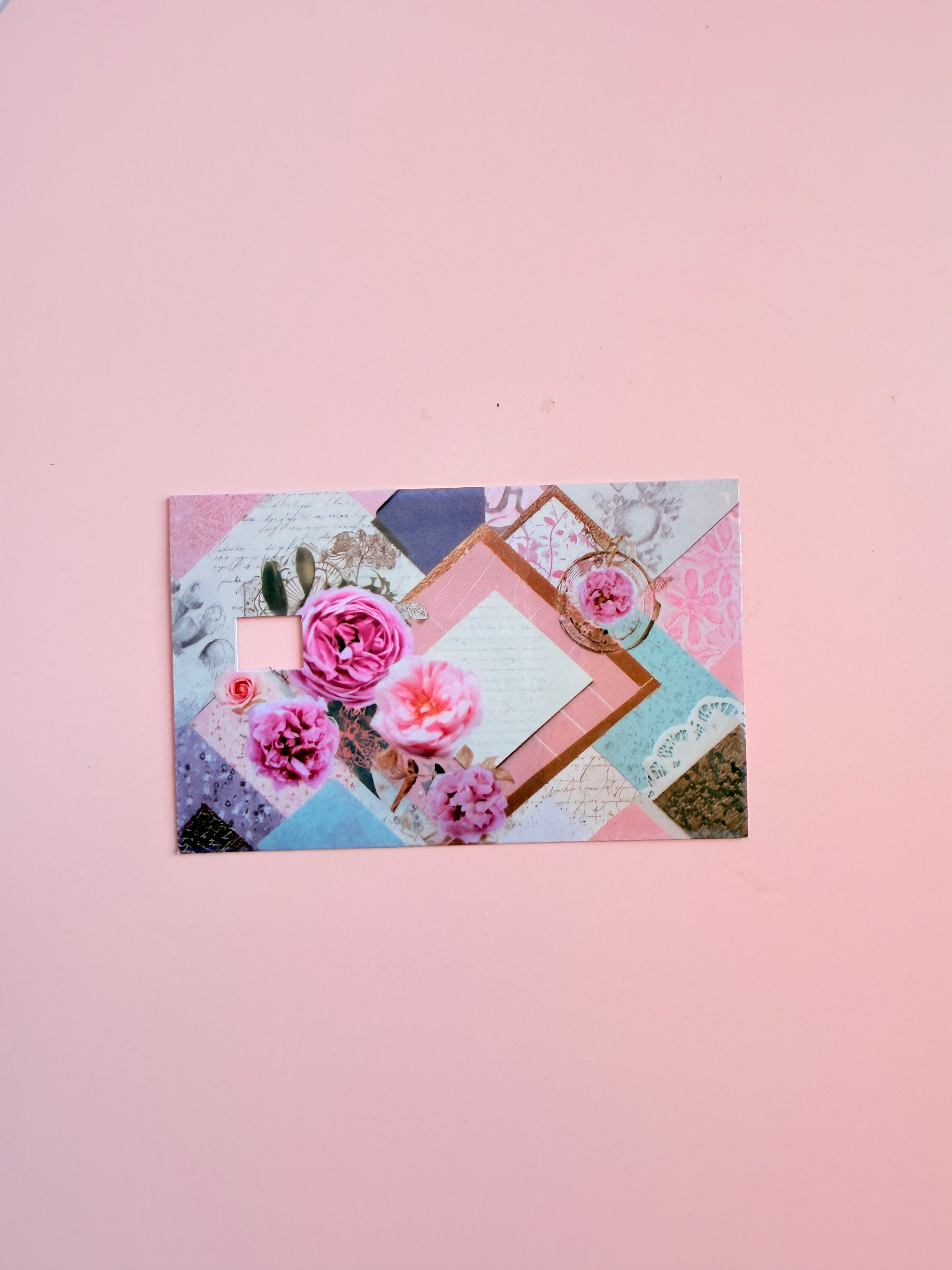 Bookish debit card sticker featuring Alice in Wonderland’s White Rabbit, aesthetic vinyl card cove