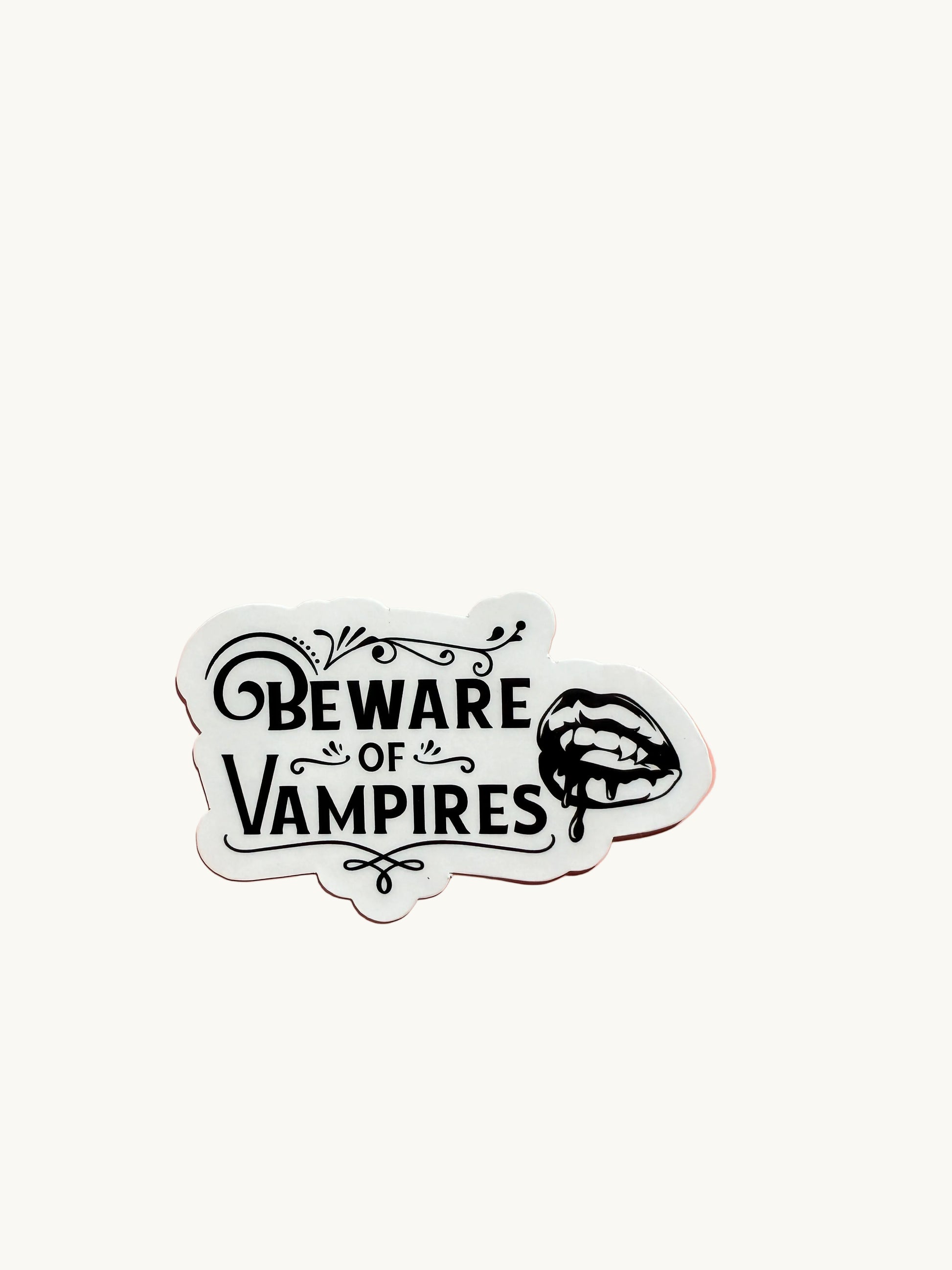 Gift for Twilight or vampire diary fans, goth sticker
