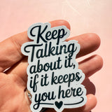 The Parts They Hated Are Your Brightest Sticker | Self-Love Empowerment Decal by The Sticker Era