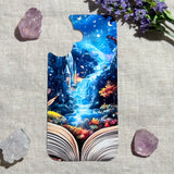Enchanted Storybook Phone Insert | Glowing Castle Fantasy Art for Clear iPhone Cases by The Sticker Era
