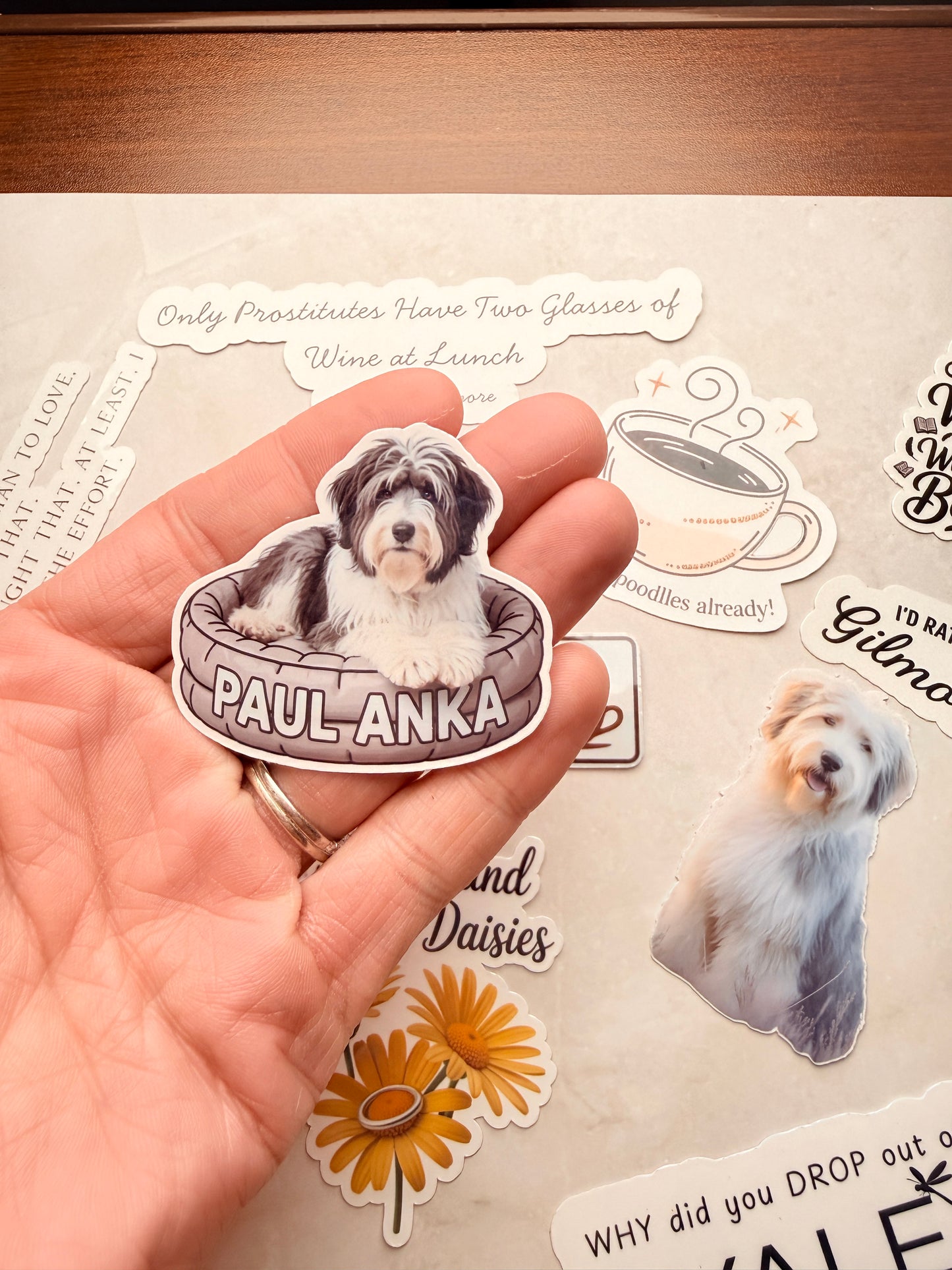 Cozy TV Show Sticker Bundle | Stars Hollow Inspired Vinyl Sticker Set for Coffee & Book Lovers
